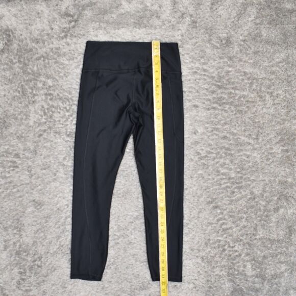 Under Armour Polyester Black Size S Side Pocket Skinny Legging Pull On Workout - Picture 4 of 8